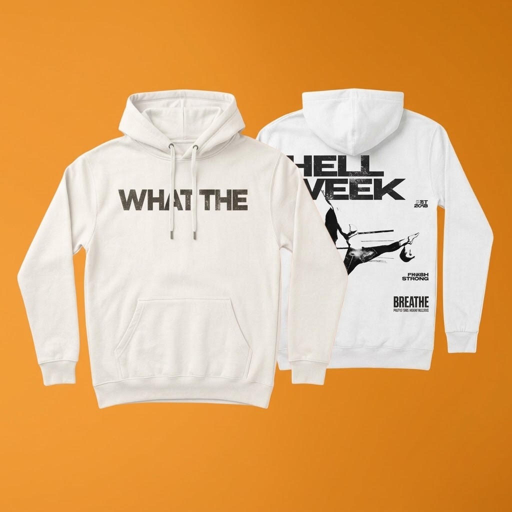 Hell Week Hoodie Pilates Yoga and Barre